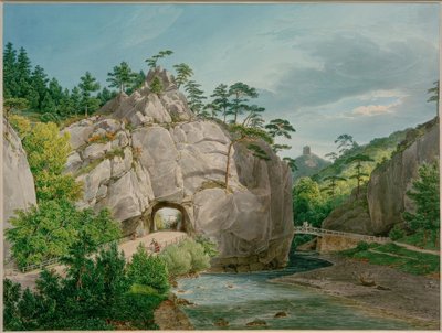 Viyana yakınlarındaki Baden (Vienna Woods, Aşağı Avusturya), by Eduard Gurk