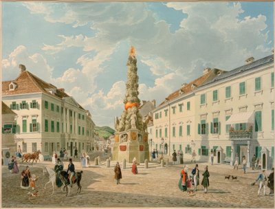 Hauptplatz. by Eduard Gurk