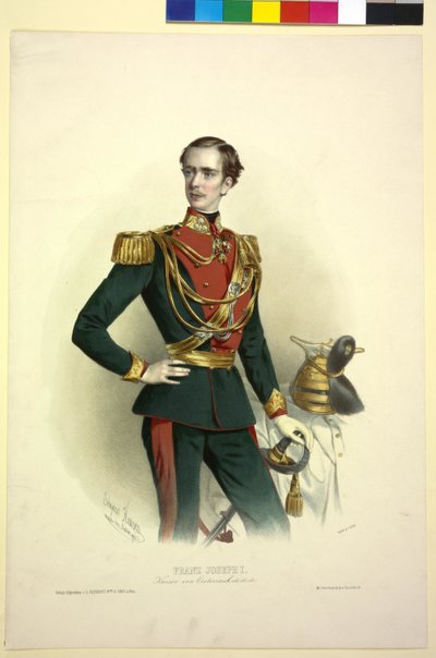 Avusturya İmparatoru I. Franz Joseph by Eduard Kaiser