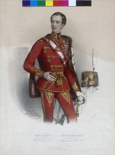 Avusturya İmparatoru I. Franz Joseph by Eduard Kaiser