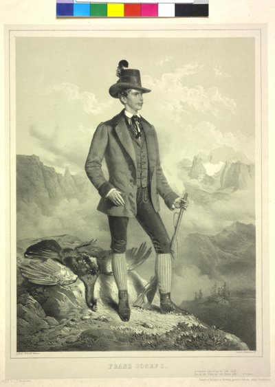 Avusturya İmparatoru I. Franz Joseph by Eduard Kaiser