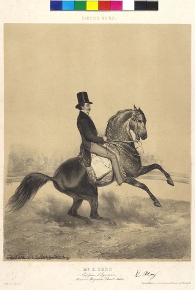 Ernst Jacob Renz (litograf) by Eduard Kaiser