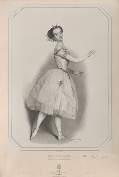 Balerin Marie Taglioni 1804-1884