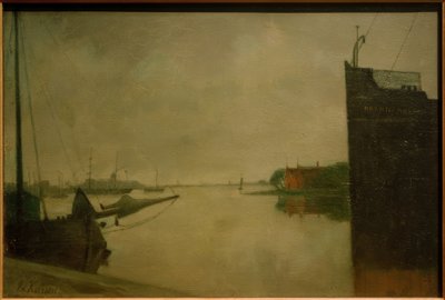 Amsterdam limanı by Eduard Karsen
