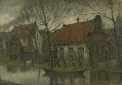 Bir Köyde Görüntüle by Eduard Karsen