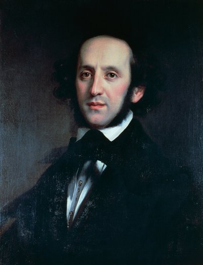 Besteci ve orkestra şefi Felix Mendelssohn