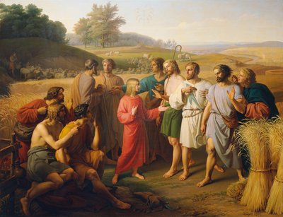 Yusuf rüyalarını anlatır by Eduard Ritter von Engerth