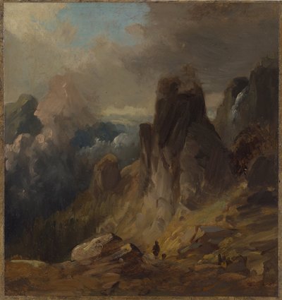 kamp duvarı by Eduard Schleich der Ältere