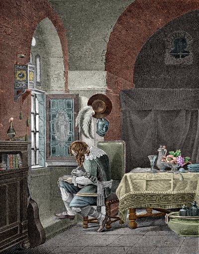 Demir Maskeli Adam, Mahkum, Edouard Schuler by Eduard Schuler