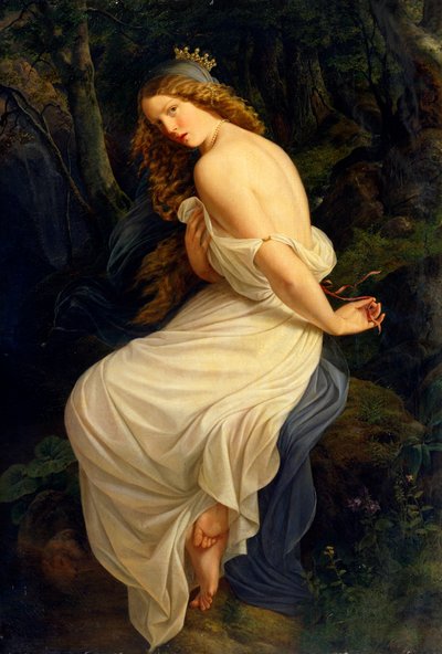Undine, 1843 by Eduard Steinbruck