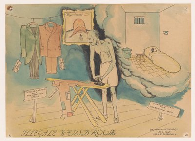 Yasadışı wensdroom (nesne üzerindeki başlık) by Eduard Veterman