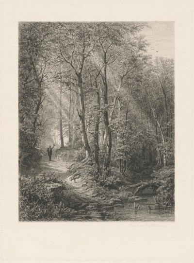 Bahar by Eduard Willmann, after Julius Mařák