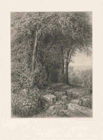 Yaz by Eduard Willmann, after Julius Mařák