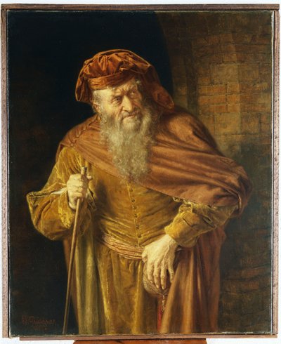 Utangaç, 1897 by Eduard von Grutzner