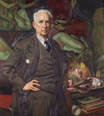 kendi kendine portre by Eduardo Chicharro y Agüera