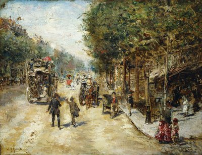 Grands Boulevards, Paris, by Eduardo Leon Garrido