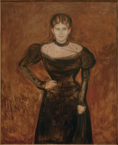Aase Norregaard by Edvard Munch