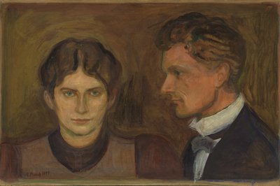 Aase ve Harald Norregaard by Edvard Munch