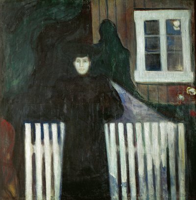 Anguish (tuval üzerine yağlıboya) by Edvard Munch