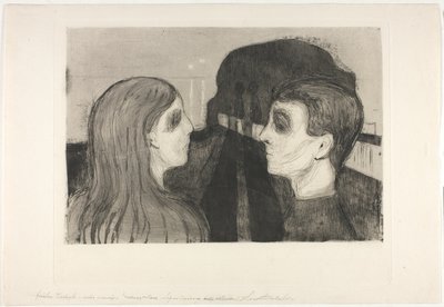 cazibe II by Edvard Munch