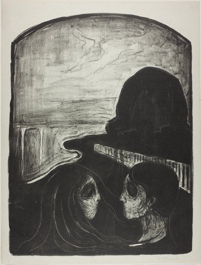 çekicilik ben by Edvard Munch
