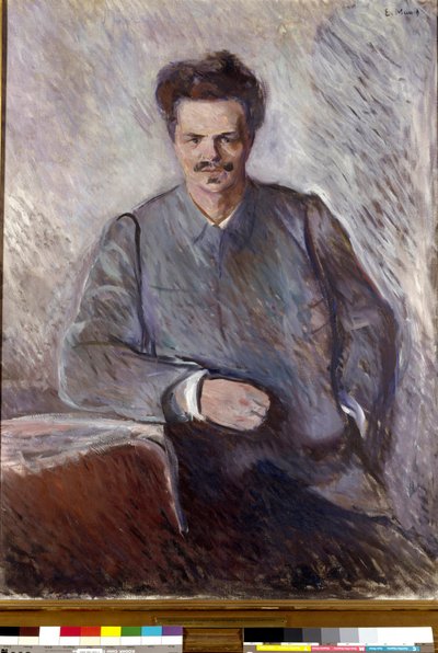 August Strindberg İsveçli oyun yazarı ve ressam August Strindberg'in (1849-1912) portresi. Edvard Munch'un (1863-1944) tablosu by Edvard Munch