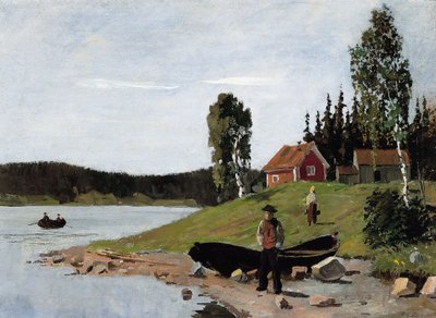 Sahil Manzarası, 1881 by Edvard Munch