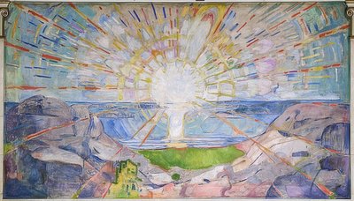 Güneş. 1911-16 by Edvard Munch