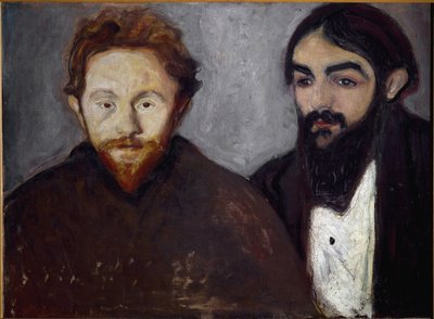 Çift Portre by Edvard Munch