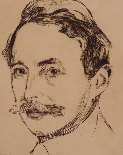 Doktor Max Linde. 1902 by Edvard Munch