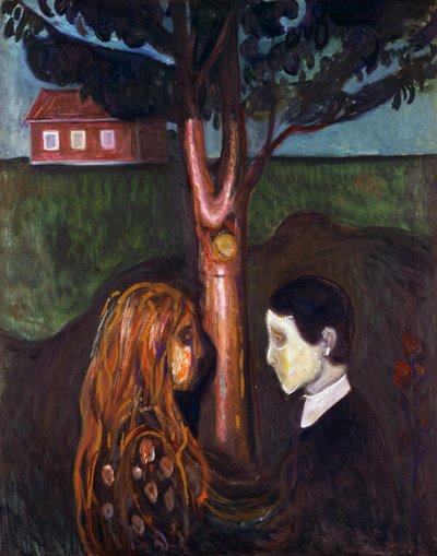 Gözlerdeki gözler by Edvard Munch