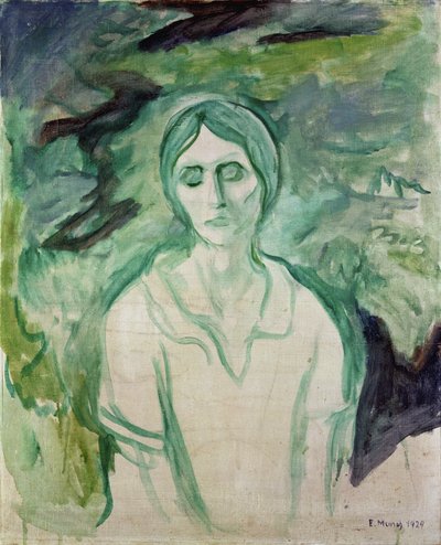 gotik kız by Edvard Munch