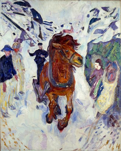 Edvard Munch (1863-1944) 1910-1912 Dim. 148x119.5 cm Oslo, Belediye Sanat Koleksiyonları Munch Müzesi (Musee Munch) by Edvard Munch