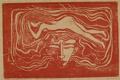 erkeğin beyninde by Edvard Munch
