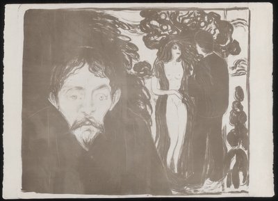 Kıskançlık by Edvard Munch
