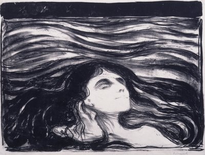 Dalgalardaki Aşıklar by Edvard Munch