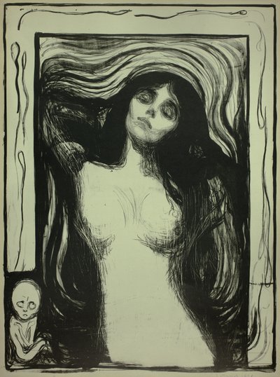 madonna by Edvard Munch