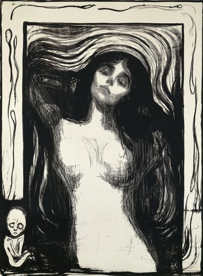 madonna by Edvard Munch