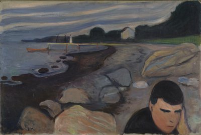 Melankoli by Edvard Munch