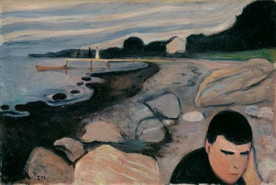 Melankoli by Edvard Munch