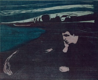 Melankoli by Edvard Munch