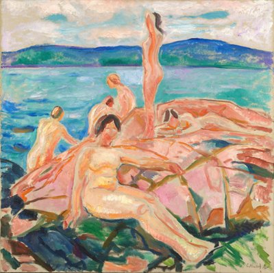 Yaz ortası by Edvard Munch