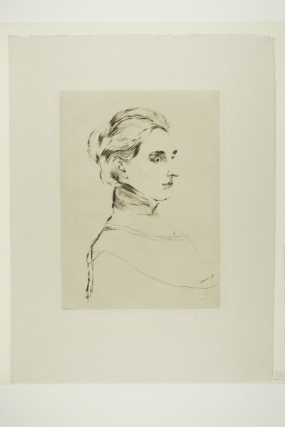 Bayan Marie Linde by Edvard Munch