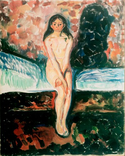 Ergenlik Çalışması. Edvard Munch
