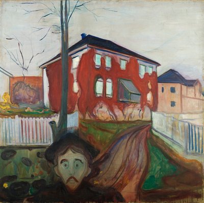 Kızıl Virjinya Sarmaşık by Edvard Munch