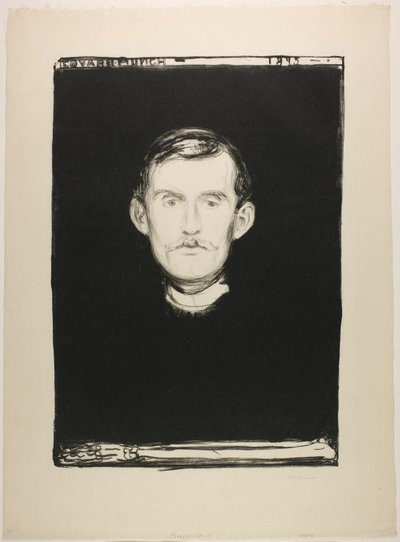 Otoportre by Edvard Munch