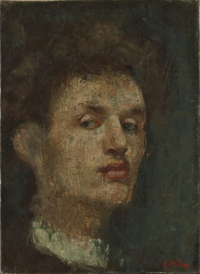 Otoportre by Edvard Munch