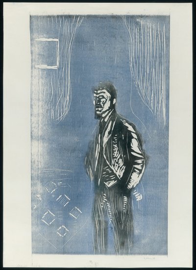 Ay Işığında Otoportre by Edvard Munch
