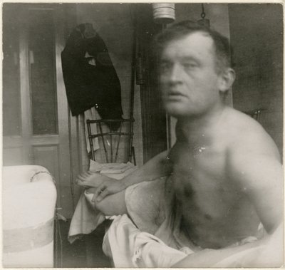 Otoportre “à la Marat” by Edvard Munch