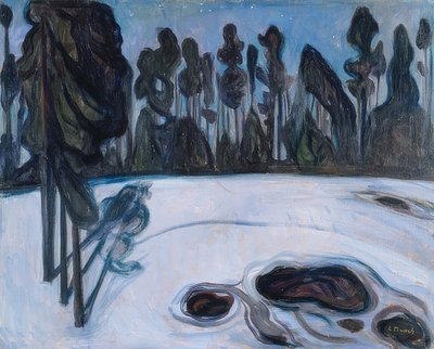 Yıldızlı Gece 1901 by Edvard Munch